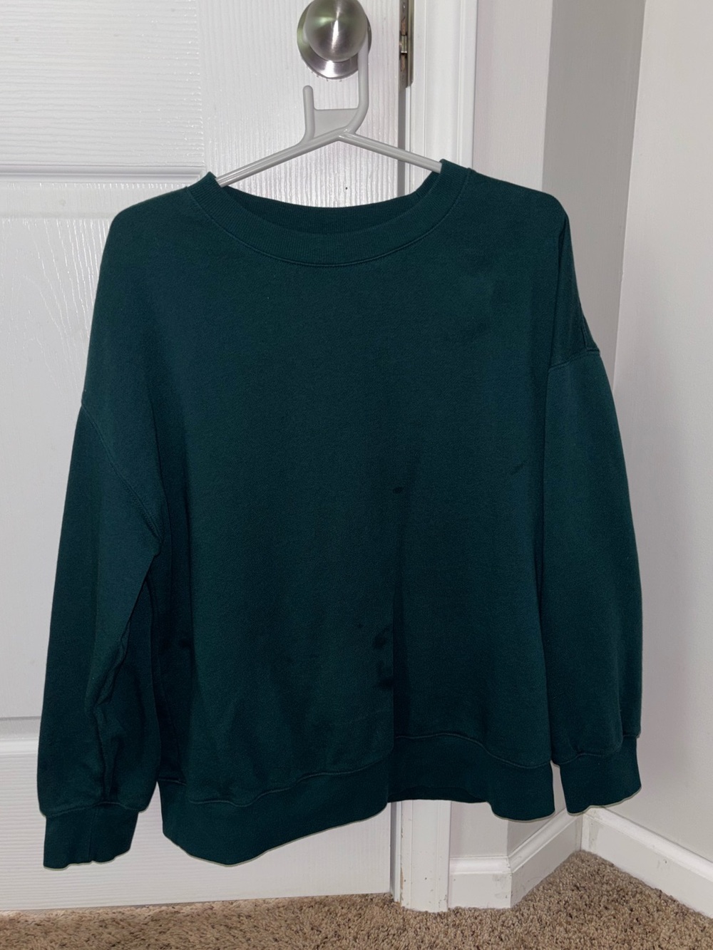 Old Navy Dark Green Crewneck Sweatshirt